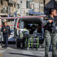 Stabbing attack Jerusalem