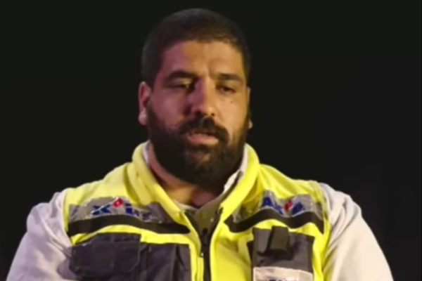 Muslim ZAKA volunteer