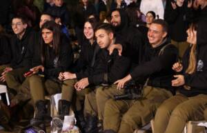 IDF soldiers at UWI party