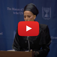 Linor Abargil at UN