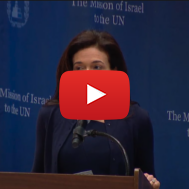 Sheryl Sandberg at UN.