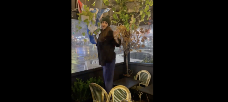 Vandalism NYC restaurant