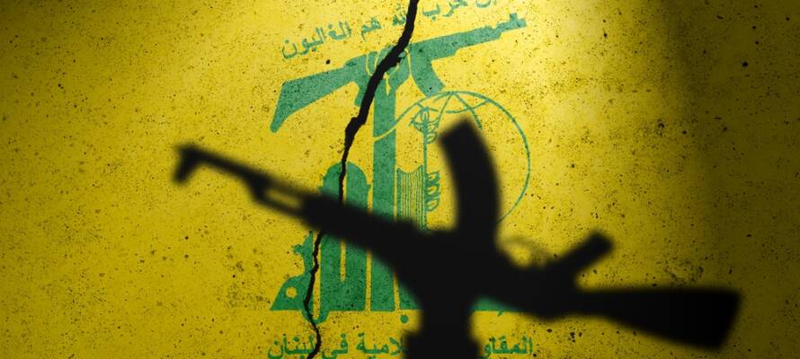 Hezbollah flags