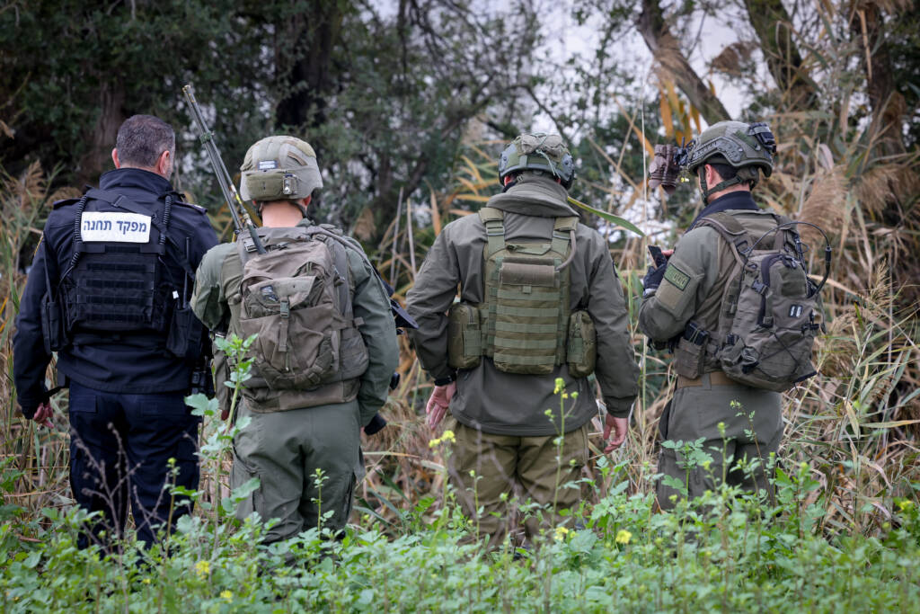 IDF soldiers in north of Israel