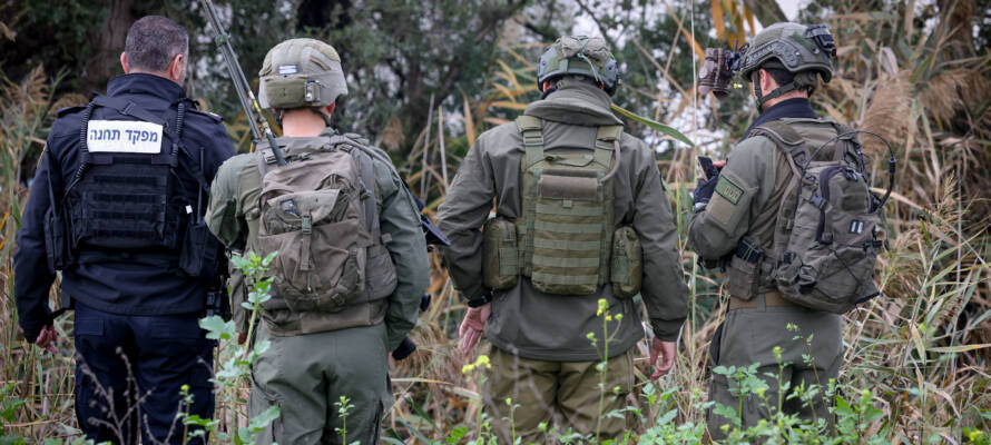 IDF soldiers in north of Israel