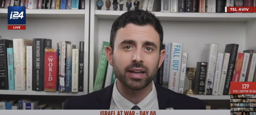 Israeli government spokesman Eylon Levy