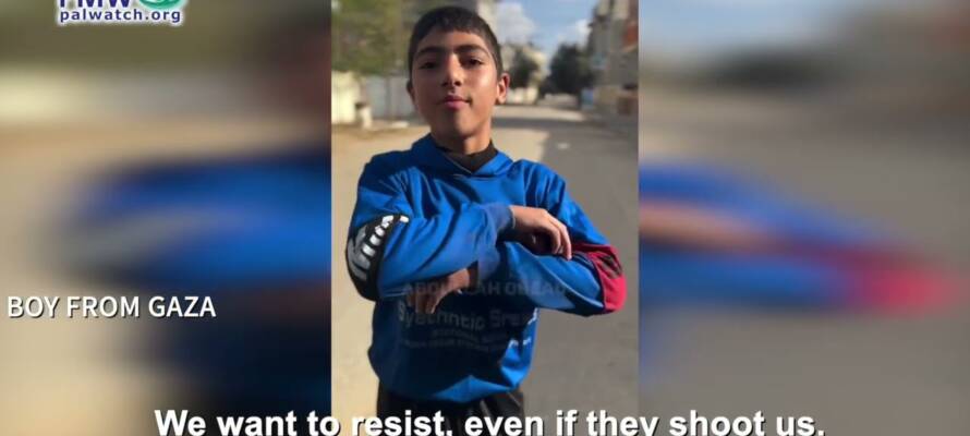 boy in Gaza