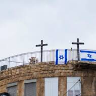 Crosses flags