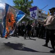 burning flag