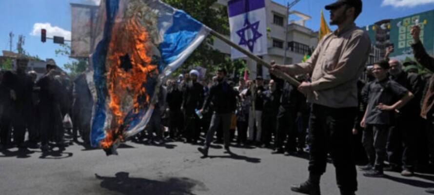 burning flag
