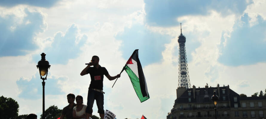 Pro-Palestinian demonstration france