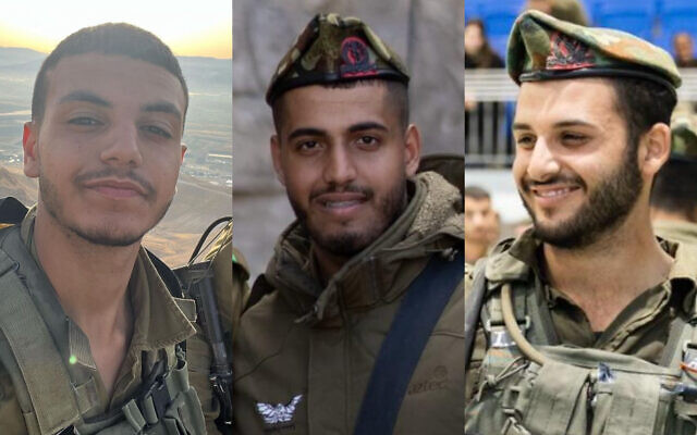 3 fallen soldiers