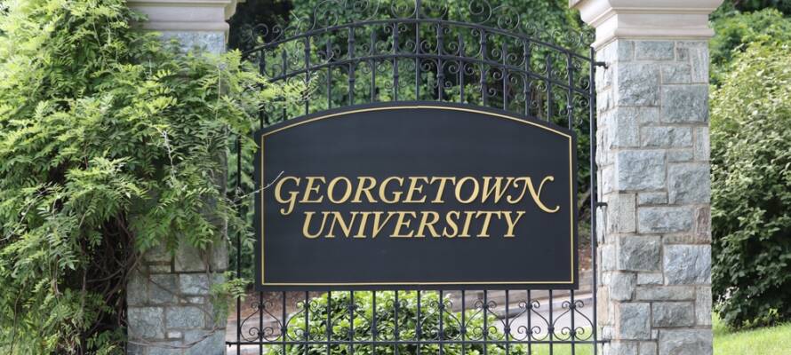 Washington DC June 28, 2022 Campus of Georgetown University