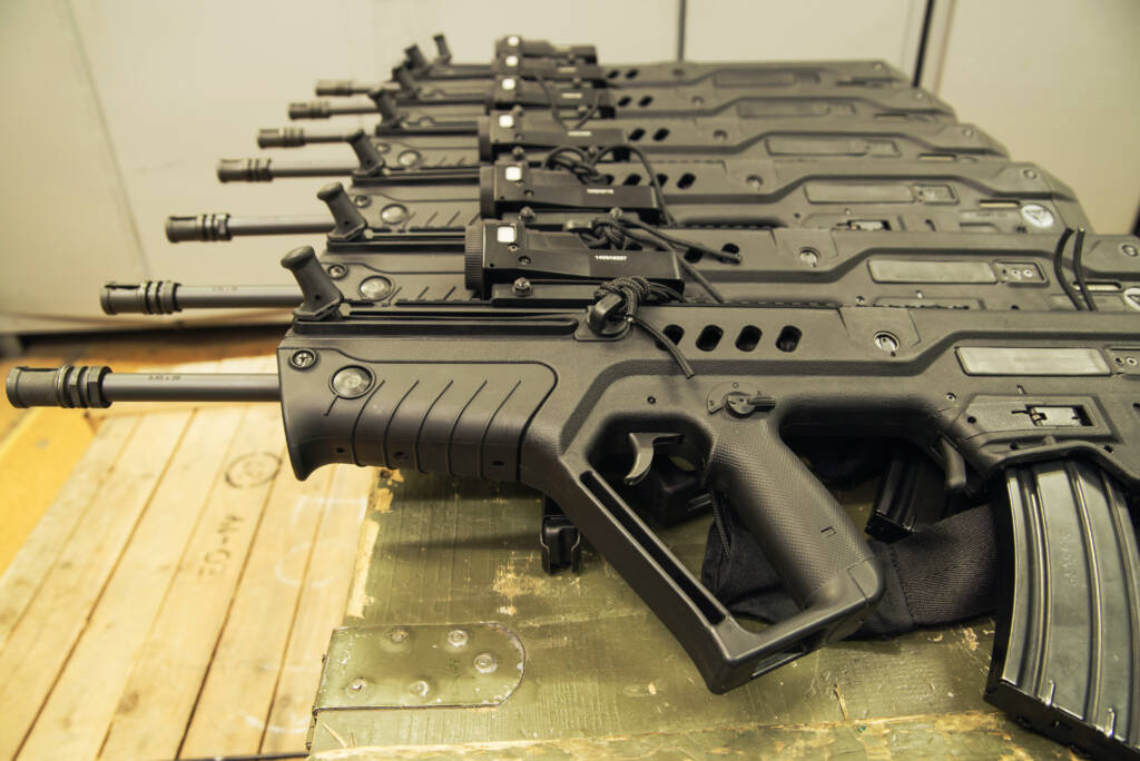 Israeli assault rifles