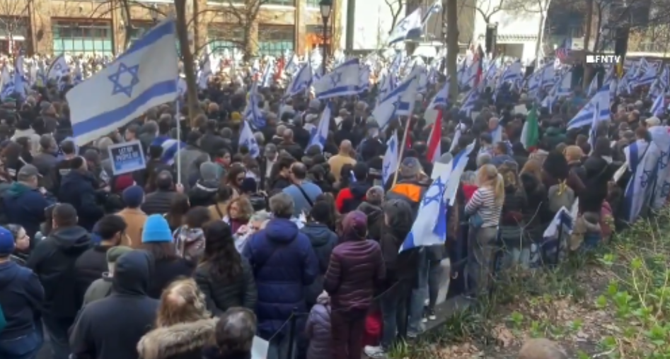 NYC rally