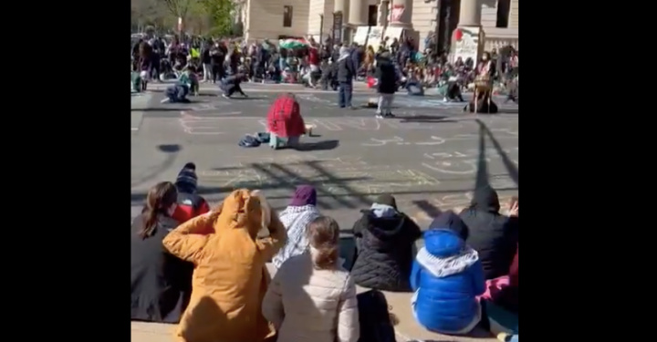 demonstration yale