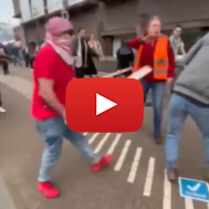 antisemitic assault amsterdam