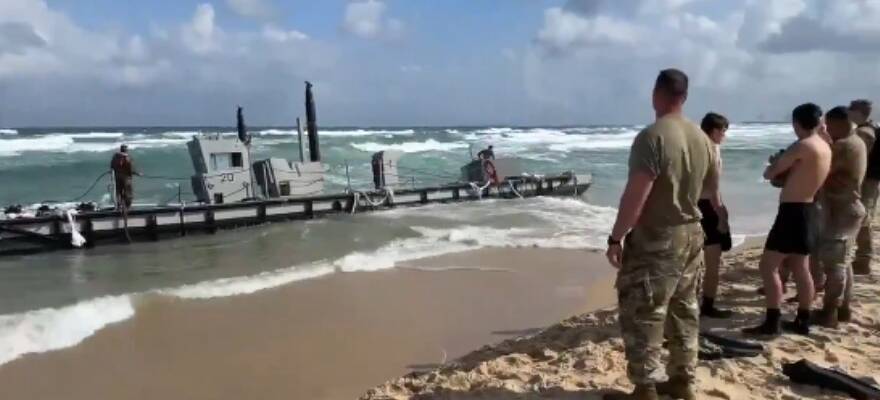 Gaza pier