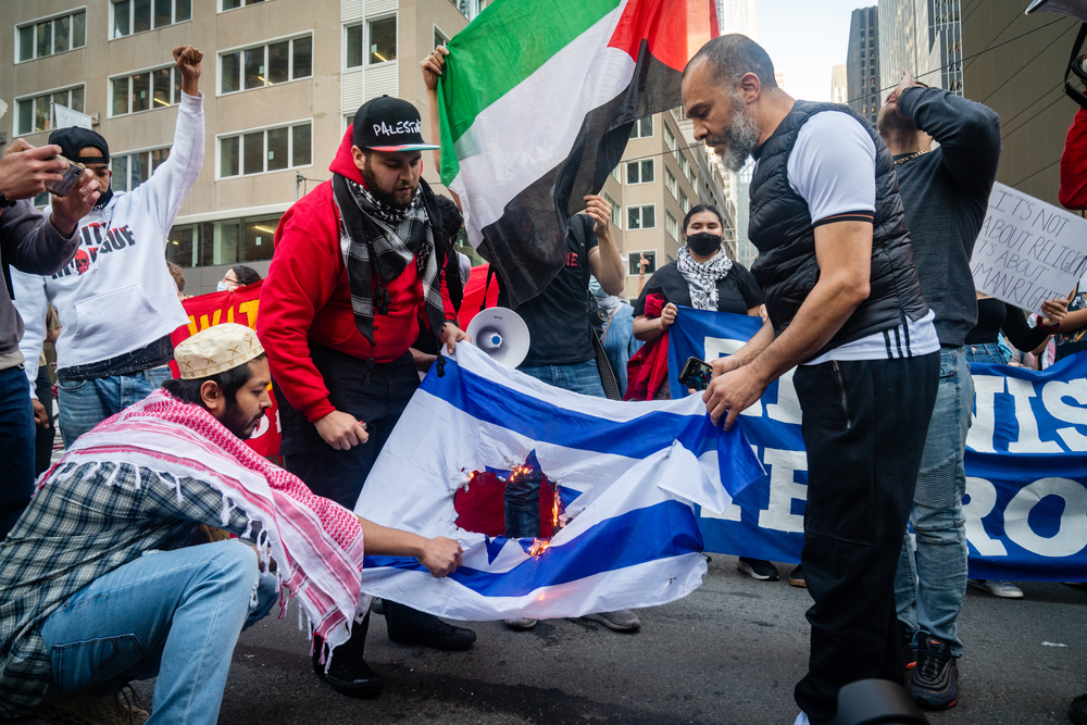 anti-Israel protest