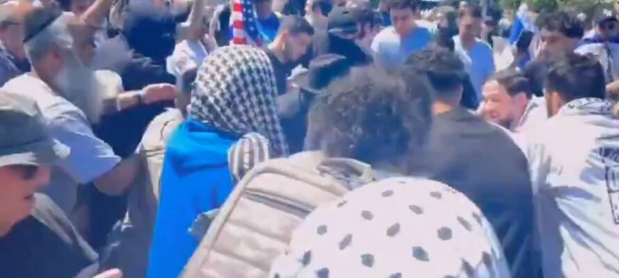 antisemitic fights LA
