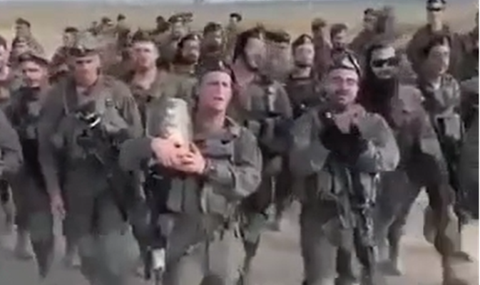 soldiers with Torah