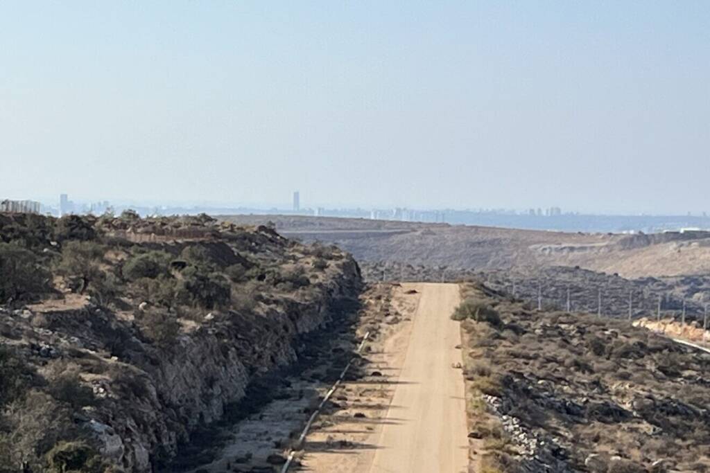 View of central Israel from Samaria.