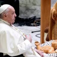 Pope Francis Baby Jesus Keffiyeh
