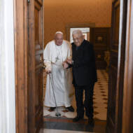 Pope Francis and Abbas