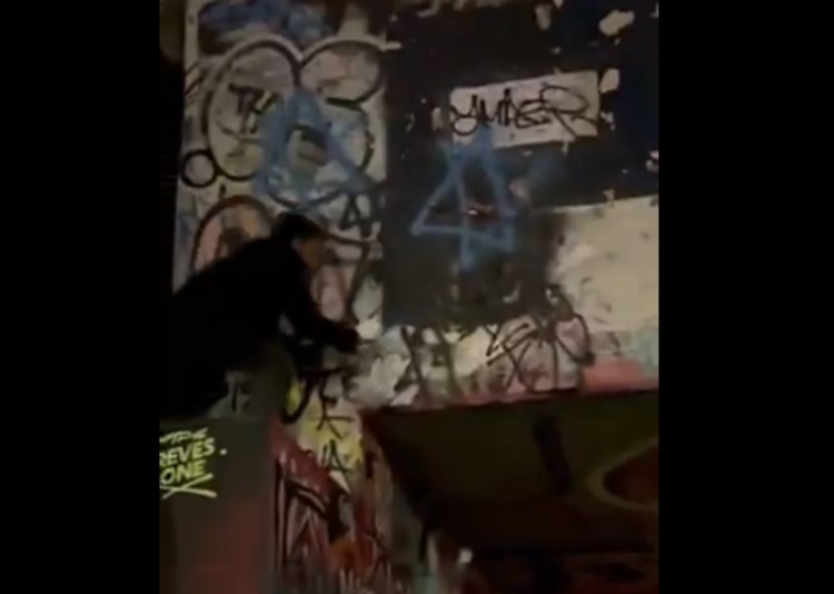 anti israel graffiti