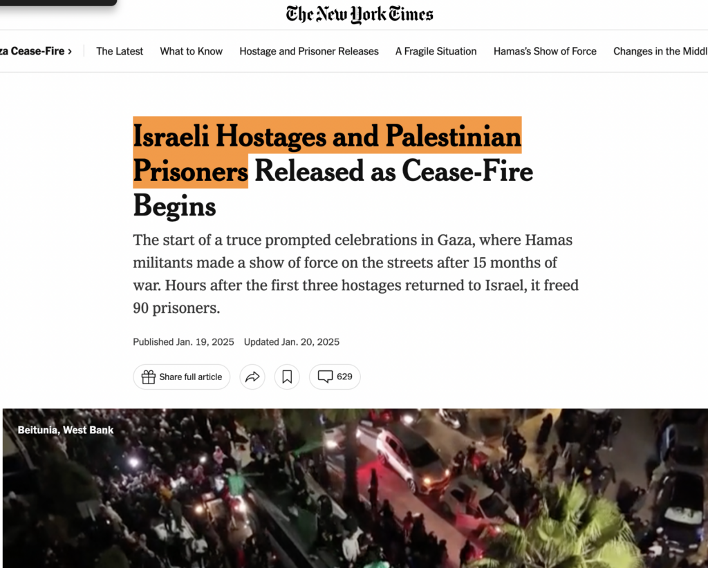 The New York Times website