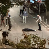 A terrorist who stabbed and wounded 6 Israelis lies dead (X Screenshot)