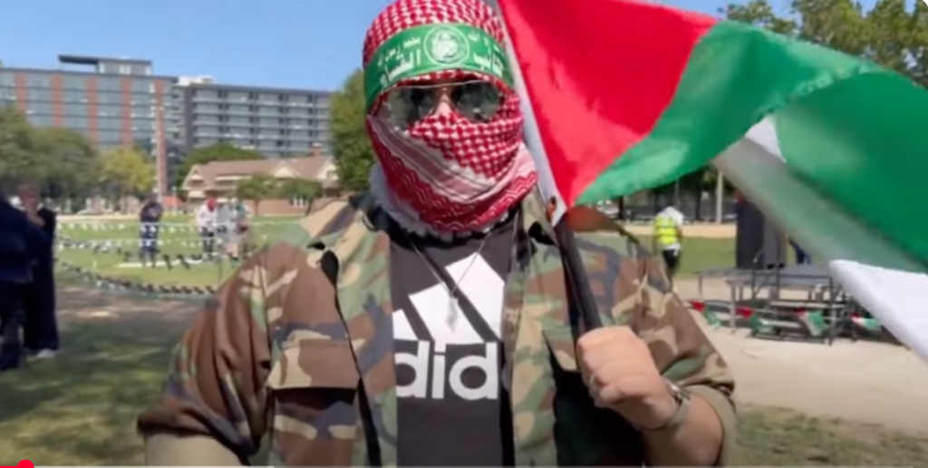 American Hamas supporter