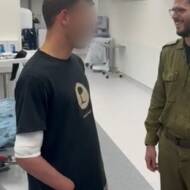 Soldier who lost arm