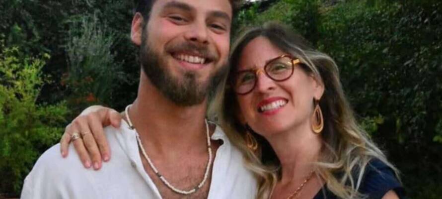 Alon Ohel with his mother, Idit