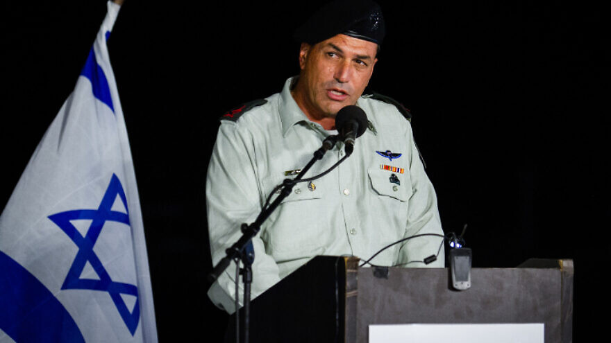 Then-IDF Deputy Chief of Staff Maj. Gen. Eyal Zamir