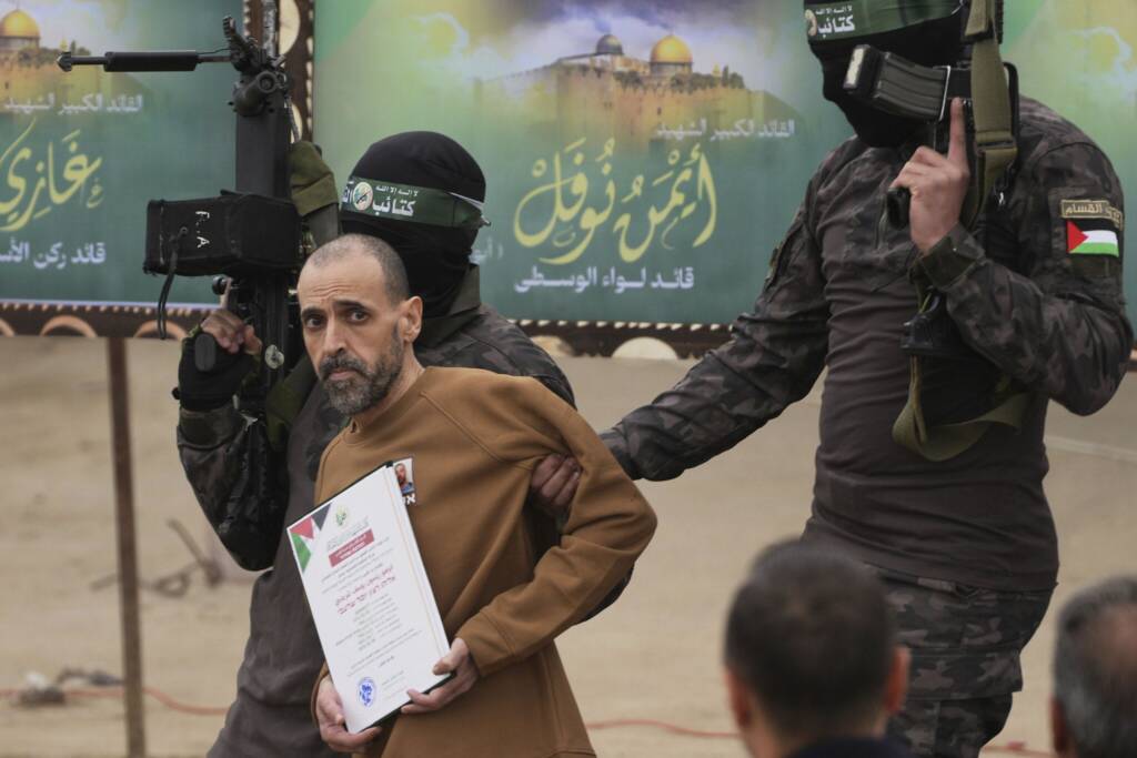 Eli Sharabi with Hamas