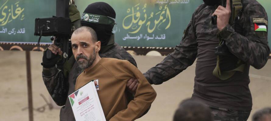 Eli Sharabi with Hamas