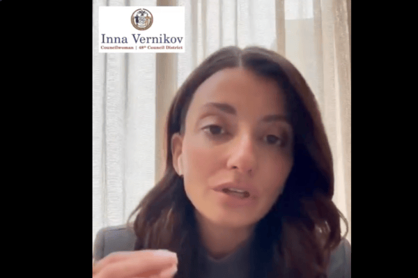 Former NYC councilwoman Inna Vernikov (X screenshot)