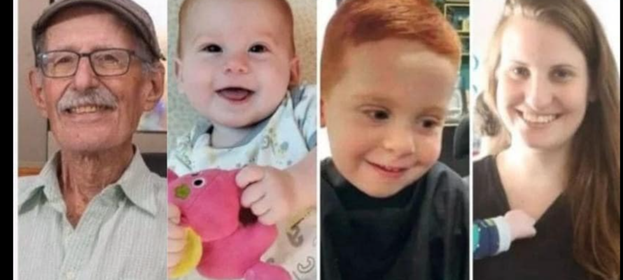 deceased hostages Oded Lifschitz, Kfir Bibas, Ariel Bibas and Shiri Bibas (Facebook)