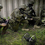 Robotican systems being used by IDF soldiers.
