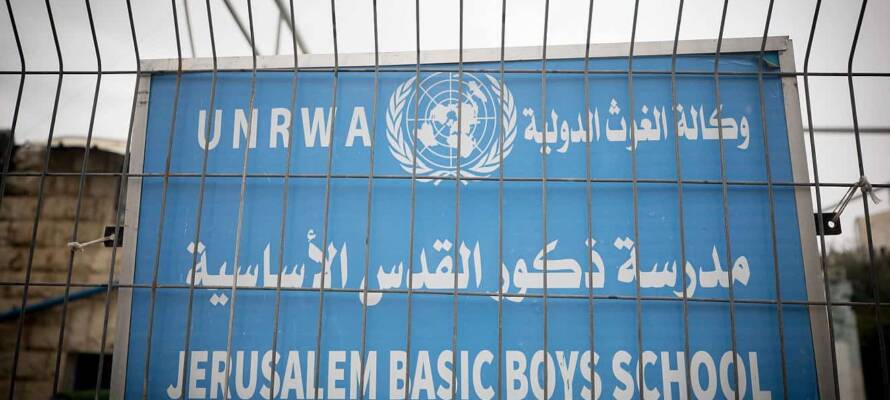 UNRWA school in eastern Jerusalem