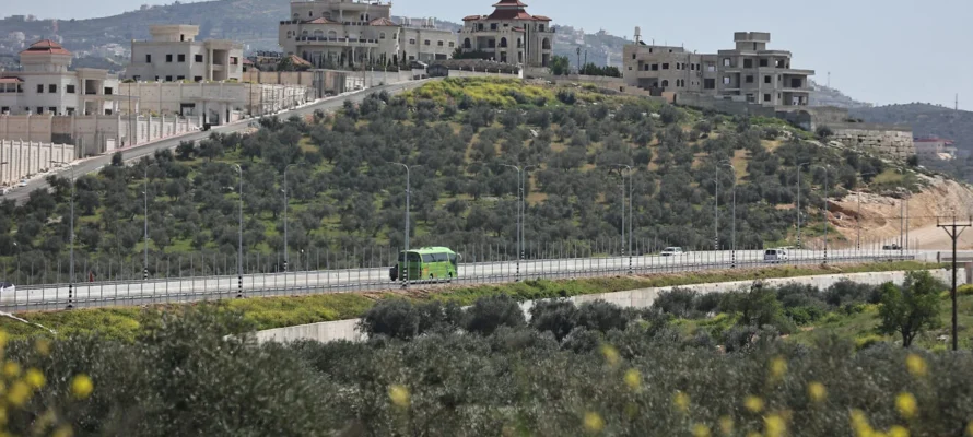 Huwara bypass road
