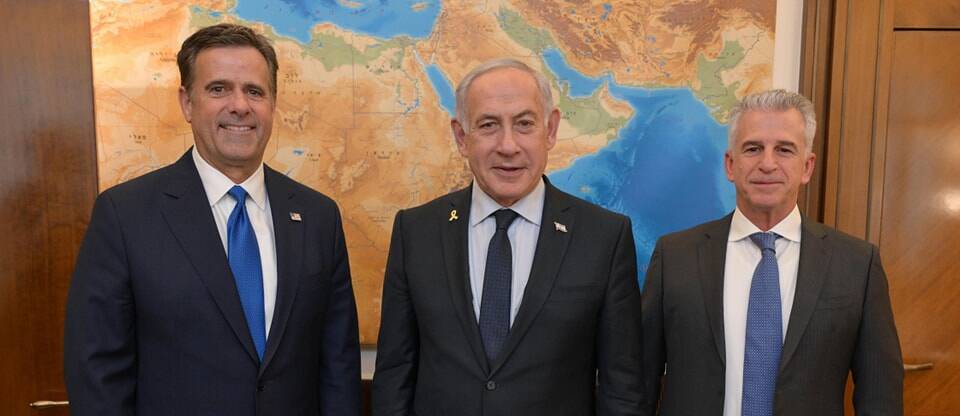 CIA Director John Ratcliffe, Netanyahu, Barnea