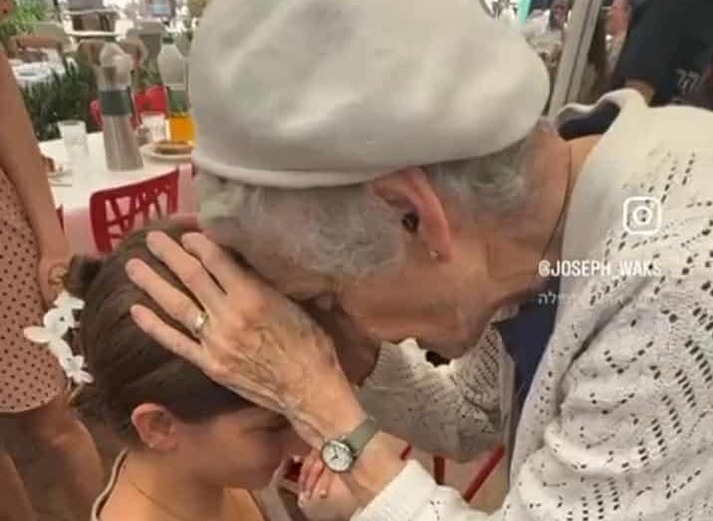 grandmother and IDF soldier