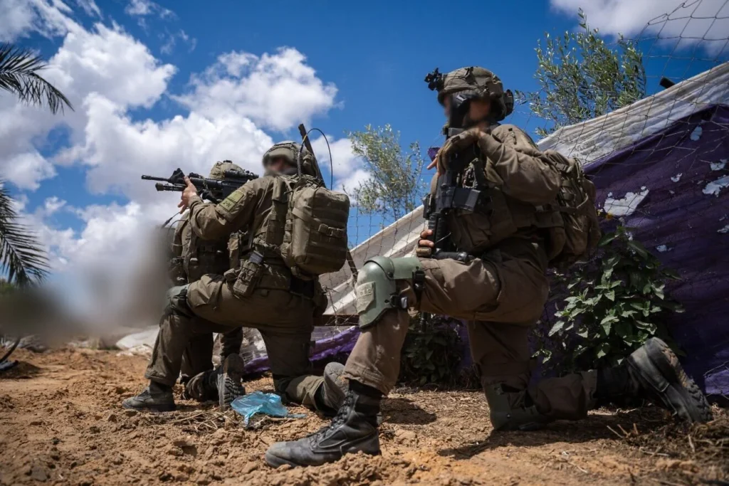 Israeli forces operating in Gaza