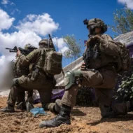 Israeli forces operating in Gaza