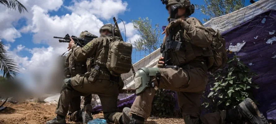 Israeli forces operating in Gaza