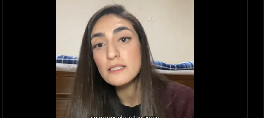 Palestinian complains about blacks