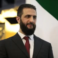 Syrian President Ahmed al-Sharaa