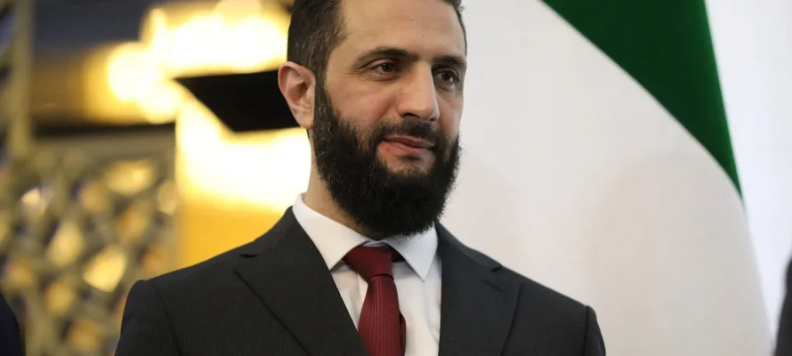 Syrian President Ahmed al-Sharaa